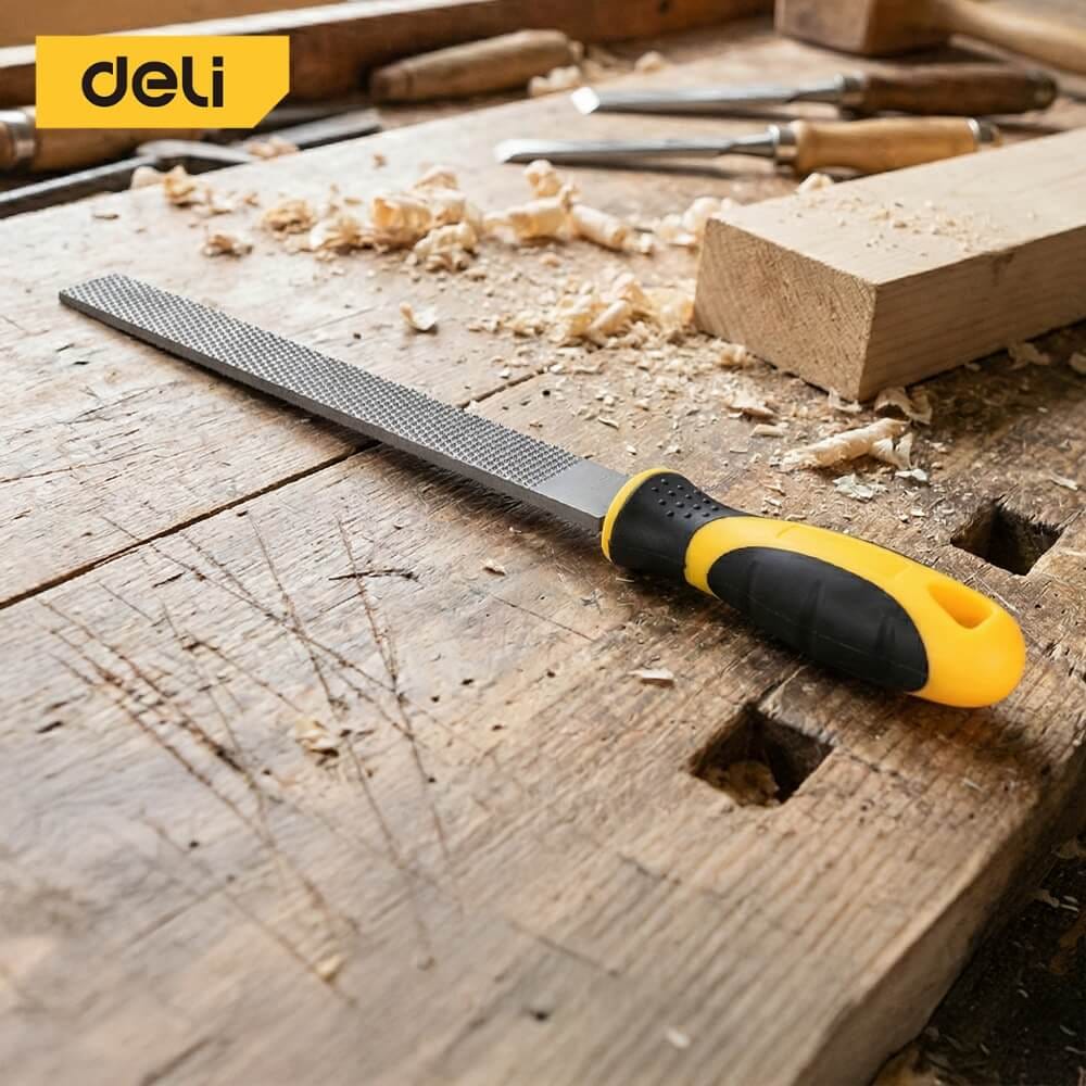 ตะไบ DELI EDL85108-YL-01 8นิ้ว 1ชิ้น